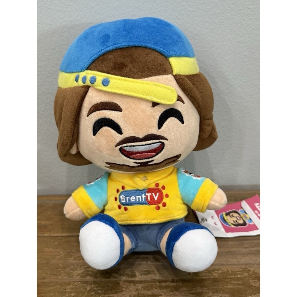 Youtooz BrentTV Plush 9 Inch YouTube Creator Collectible Figure NWT